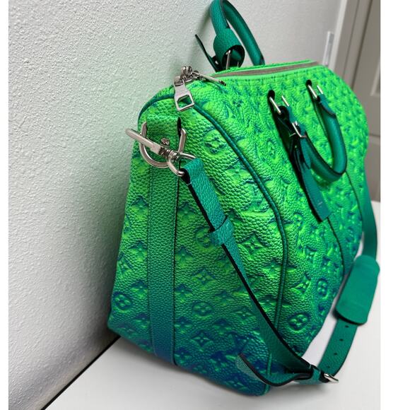 NWOT LV Keepall Bandouliere 50 Taurillon Virgil Abloh 2022 - Picture 6 of 16